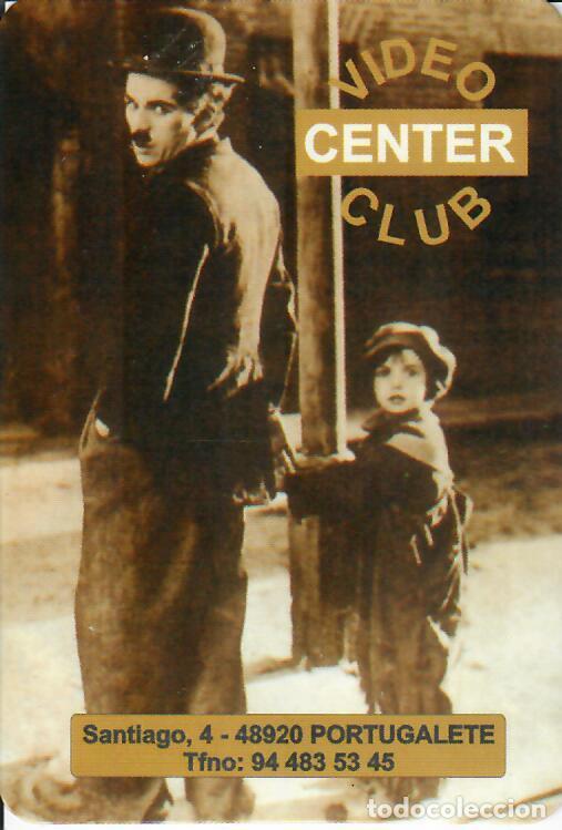 Coleccionismo Calendarios: CALENDARIO DE PUBLICIDAD CINE - A&Ntilde;O 2000 - VIDEO CLUB CENTER PORTUGALETE - CHARLES CHAPLIN
