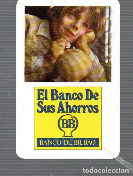 Coleccionismo Calendarios: CROMO DE BANCO DE BILBAO DE SUS AHORROS DEL A&Ntilde;O 1975 CASA FOURNIER