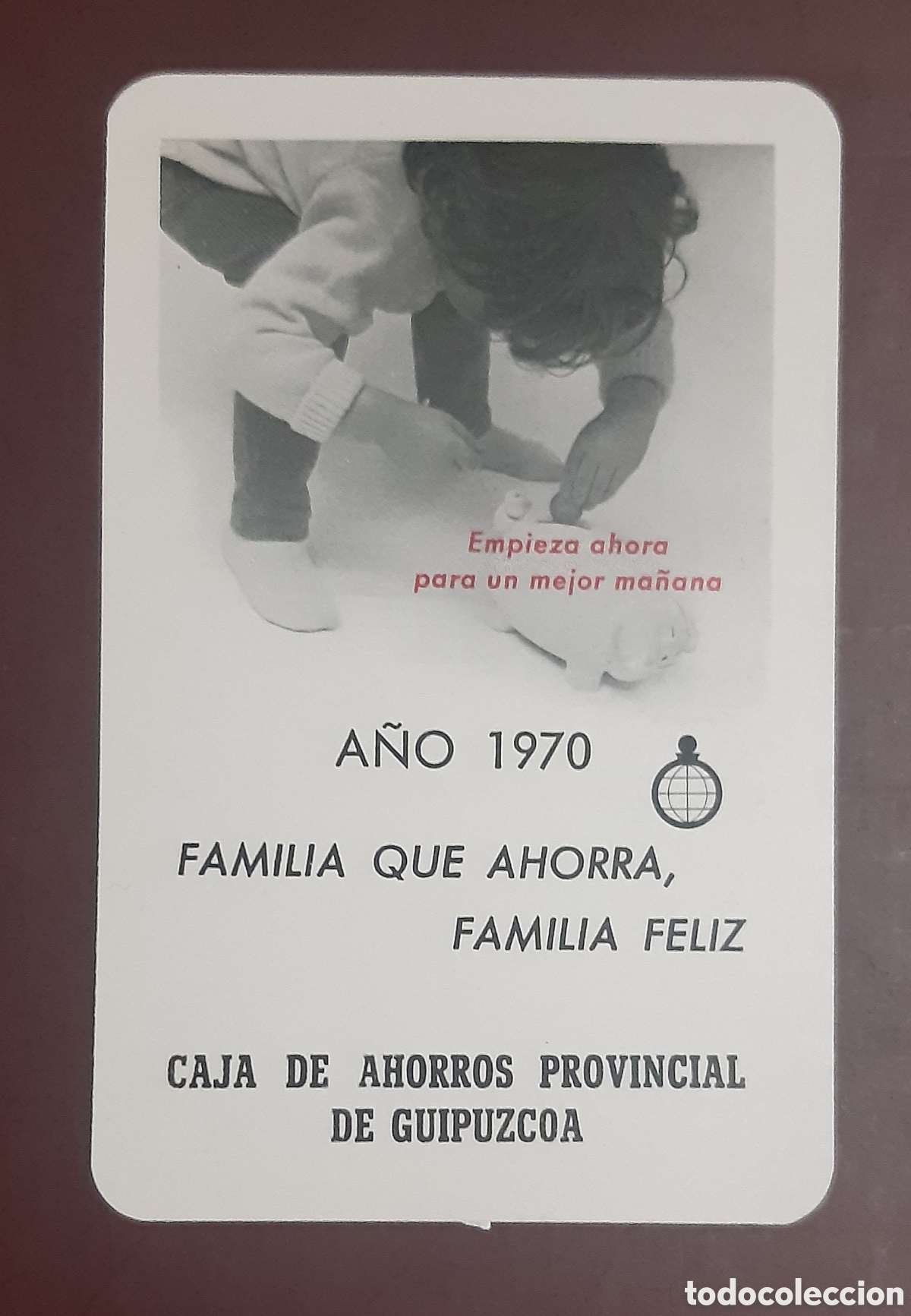 Coleccionismo Calendarios: Calendario fournier Caja Provincial de Guipuzcoa 1970