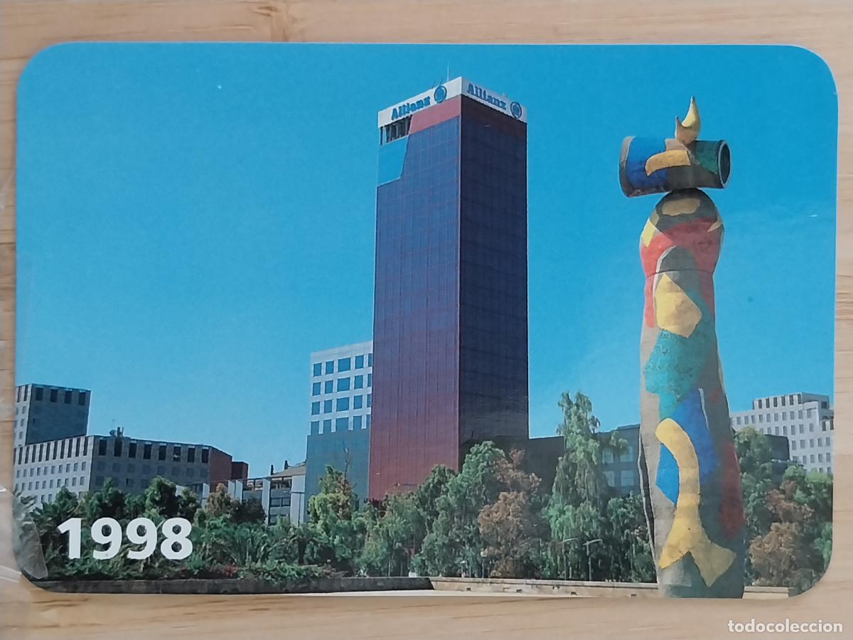 Collectables Calendars: MUJER PAJARO ALIANZ CALENDARIO A&Ntilde;O 1998 PUBLI ++ +++ REF NO