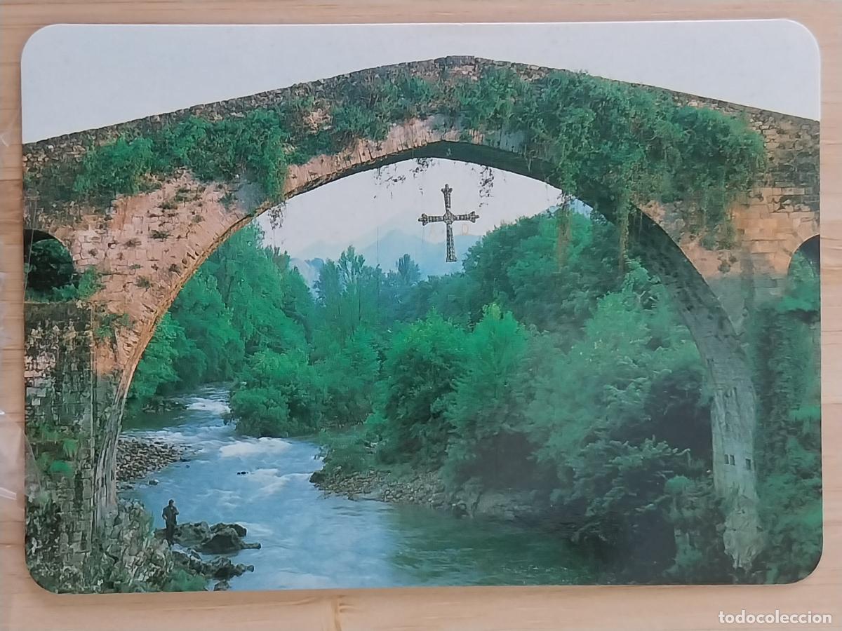 Coleccionismo Calendarios: CANGAS ONIS PUENTE ROMANO CALENDARIO A&Ntilde;O 1997 PUBLI ++ BAR PACHANGA +++ REF BP 543
