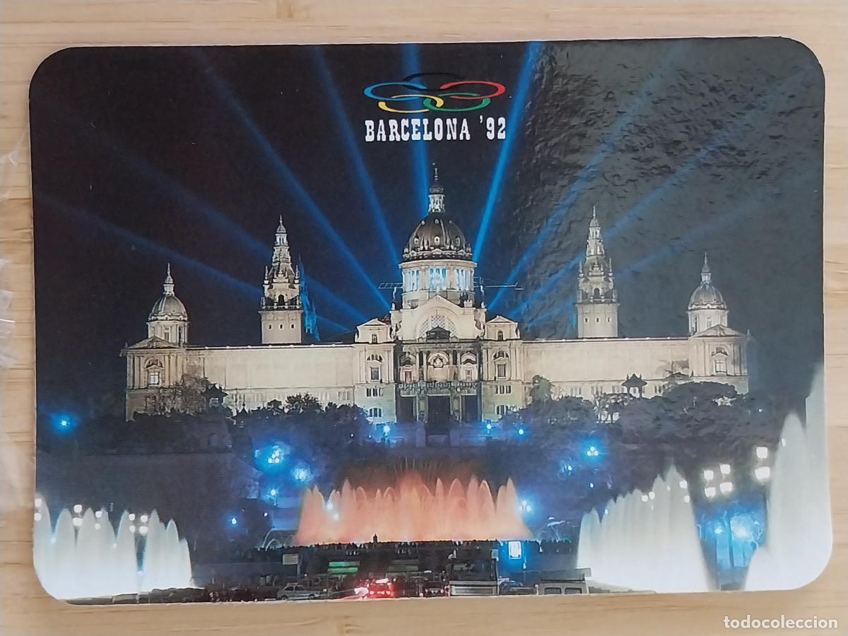 Coleccionismo Calendarios: BARCELONA 92 CALENDARIO A&Ntilde;O 1992 PUBLI ++ SALMON NORUEGO ++ REF WCB 398 ***