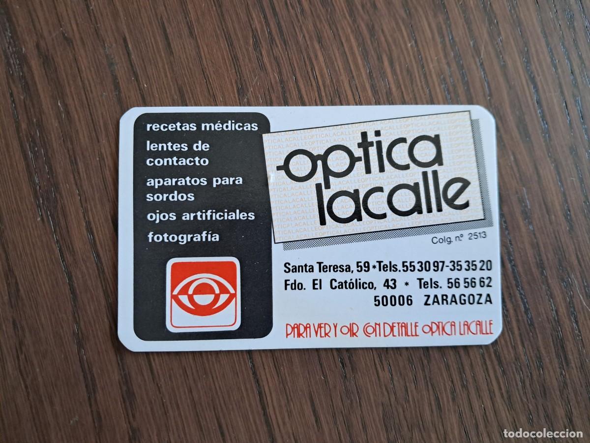 Coleccionismo Calendarios: calendario de publicidad, &oacute;ptica Lacalle, a&ntilde;o 1989.