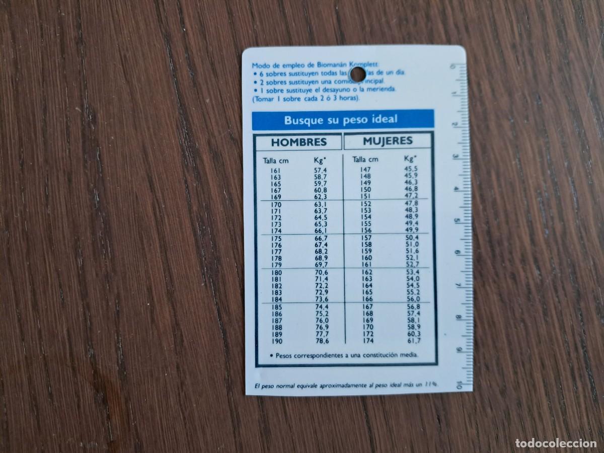 Coleccionismo Calendarios: calendario de publicidad, biomanan komplet, a&ntilde;o 1987