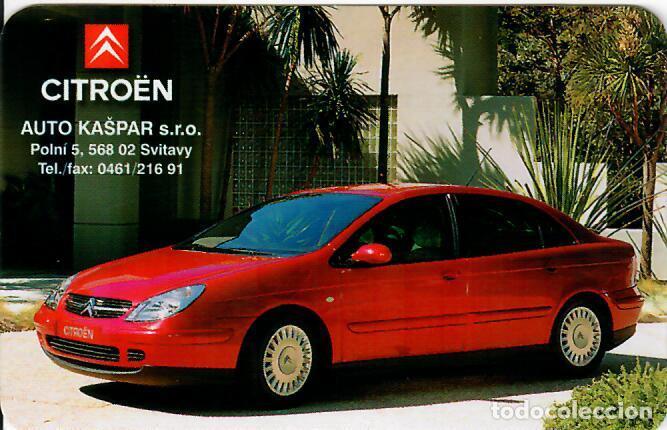 Coleccionismo Calendarios: CALENDARIO DE BOLSILLO DE REP. CHECA - A&Ntilde;O 2001 - CITROEN