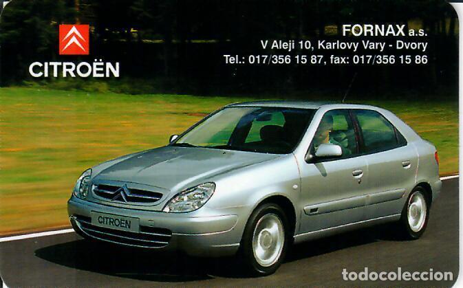Coleccionismo Calendarios: CALENDARIO DE BOLSILLO DE REP. CHECA - A&Ntilde;O 2001 - CITROEN