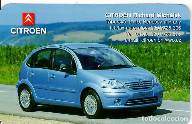 Coleccionismo Calendarios: CALENDARIO DE BOLSILLO DE REP. CHECA - A&Ntilde;O 2002 - CITROEN