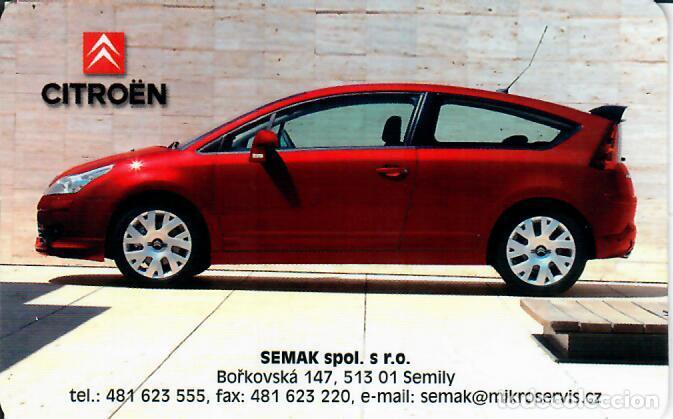 Coleccionismo Calendarios: CALENDARIO DE BOLSILLO DE REP. CHECA - A&Ntilde;O 2005 - CITROEN