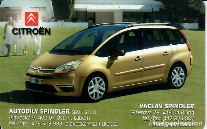 Coleccionismo Calendarios: CALENDARIO DE BOLSILLO DE REP. CHECA - A&Ntilde;O 2007 - CITROEN