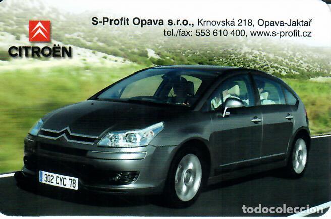 Coleccionismo Calendarios: CALENDARIO DE BOLSILLO DE REP. CHECA - A&Ntilde;O 2008 - CITROEN