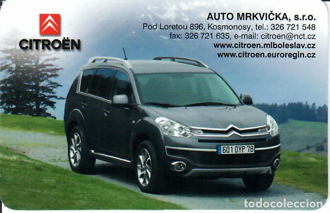 Coleccionismo Calendarios: CALENDARIO DE BOLSILLO DE REP. CHECA - A&Ntilde;O 2008 - CITROEN