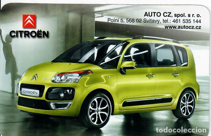 Coleccionismo Calendarios: CALENDARIO DE BOLSILLO DE REP. CHECA - A&Ntilde;O 2009 - CITROEN