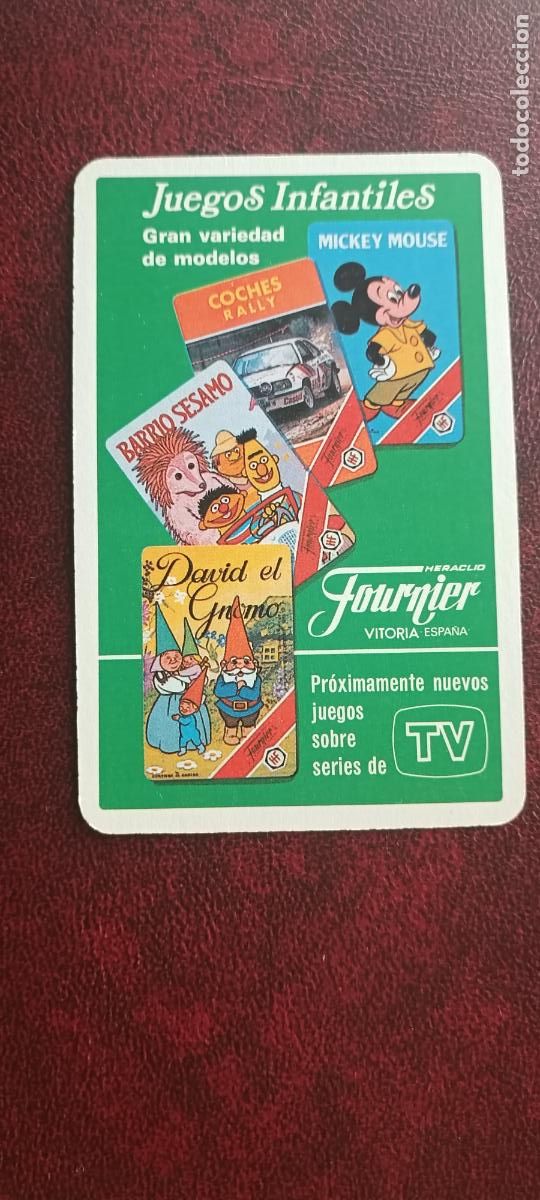 Coleccionismo Calendarios: CALENDARIO ALMANAQUE FOURNIER JUEGOS INFANTILES 1986 DAVID EL GNOMO COCHES RALLY