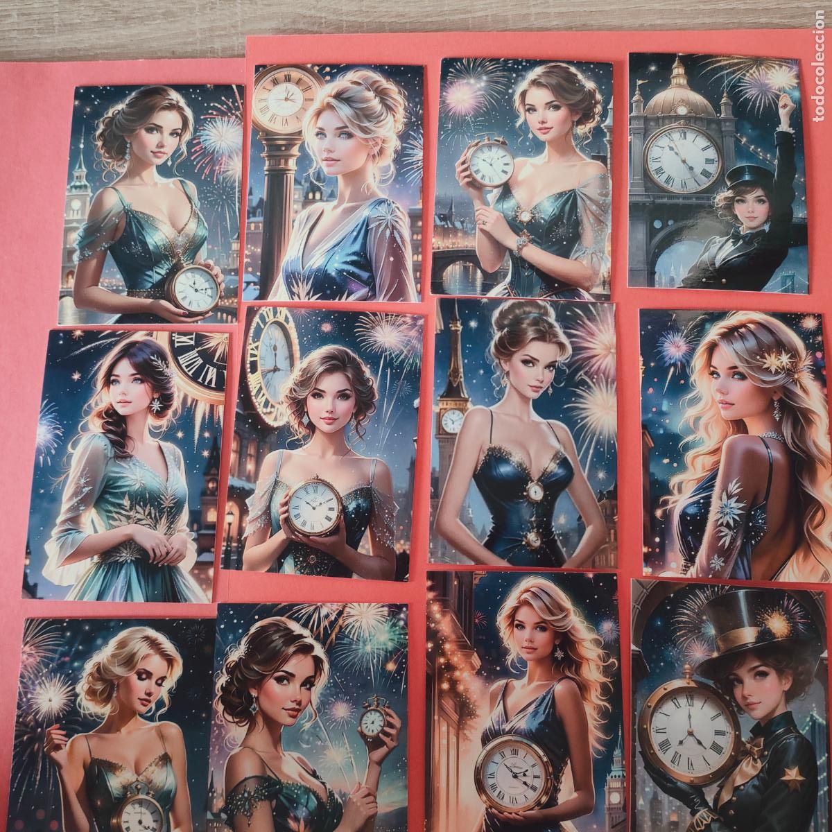 Coleccionismo Calendarios: COLECCION DE CALENDARIOS REPUBLICA CHECA. CHICAS HOROSCOPO A&Ntilde;O 2024
