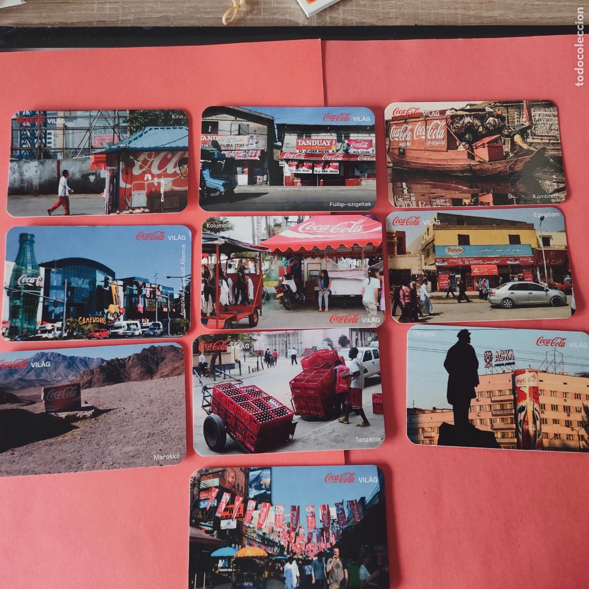 Coleccionismo calendarios: COLECCION DE CALENDARIOS HUNGRIA. COCA COLA A&Ntilde;O 2015