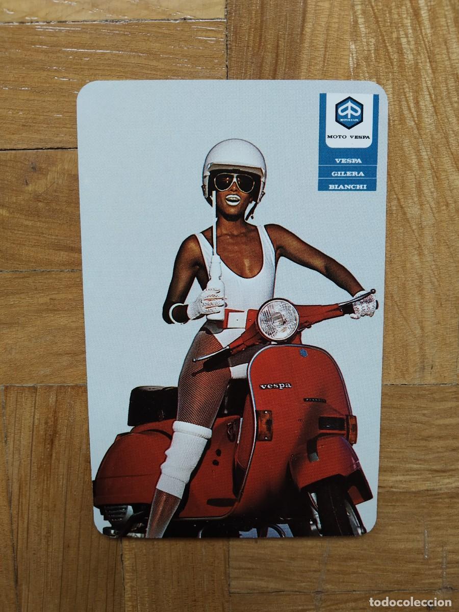 Colecionismo Calend&aacute;rios: CALENDARIO FOURNIER MOTO VESPA A&Ntilde;O 1985 VER FOTOS NUEVO