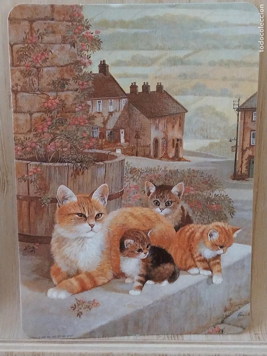 Colecionismo Calend&aacute;rios: GATITOS CALENDARIO A&Ntilde;O 1994 PUBLI *** YESUS PELUQUERIA *** REF BO 5799