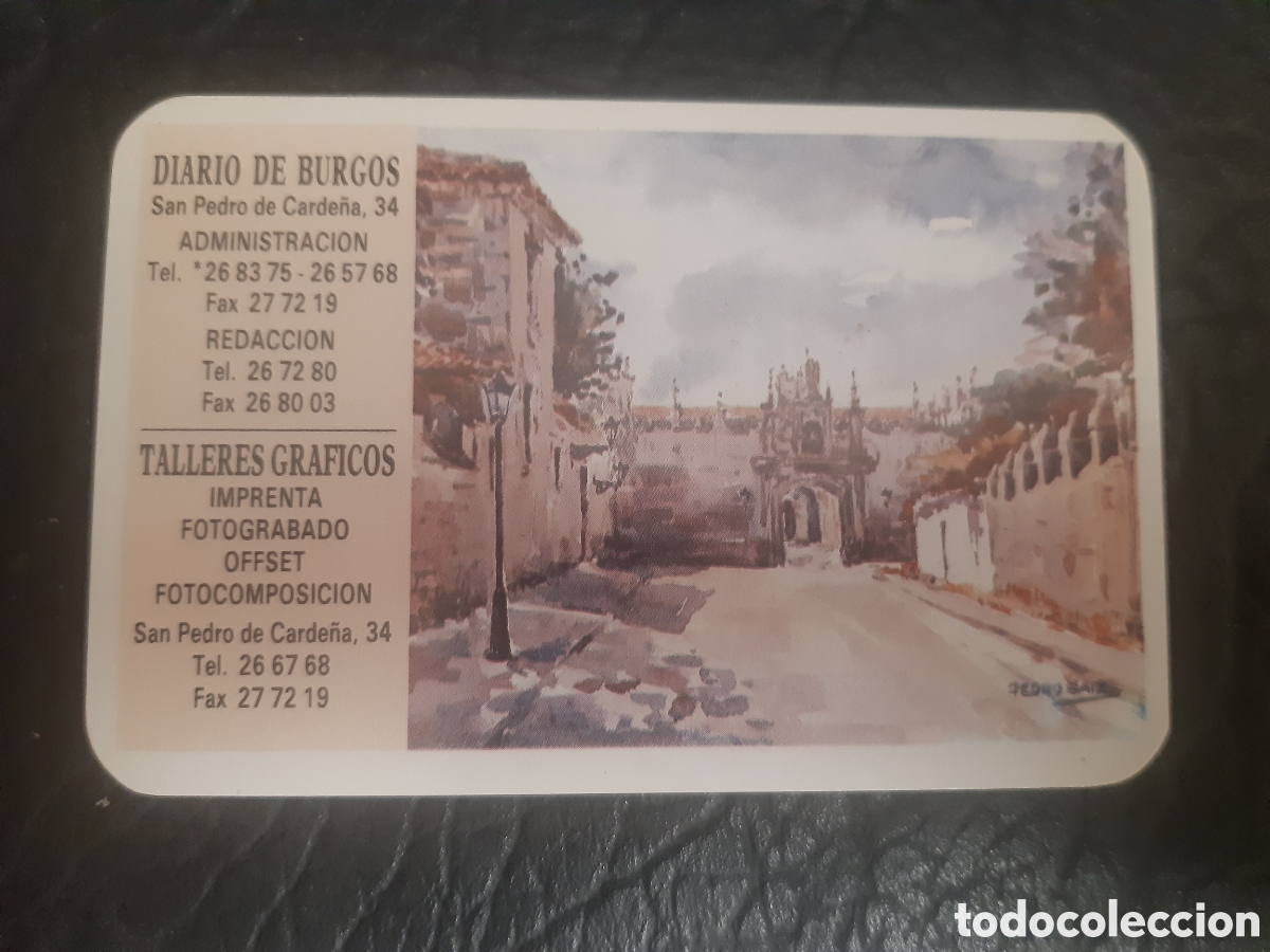 Coleccionismo Calendarios: Calendario Diario de Burgos 1994