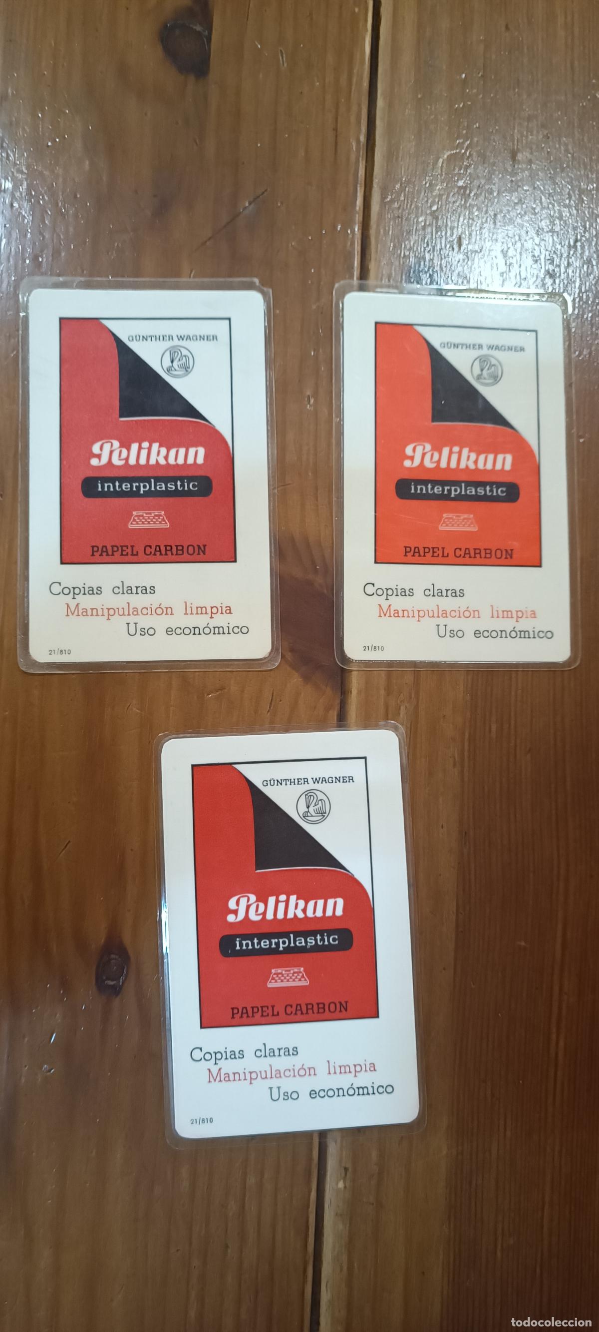 Colecionismo Calend&aacute;rios: 3 CALENDARIOS PELIKAN PLASTIFICADOS 1968, 1969 Y 1970
