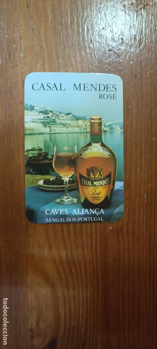 Coleccionismo Calendarios: CALENDARIO 1983 - VINO CASAL MENDES ROS&Eacute;. CAVES ALIAN&Ccedil;A (EN CASTELLANO)
