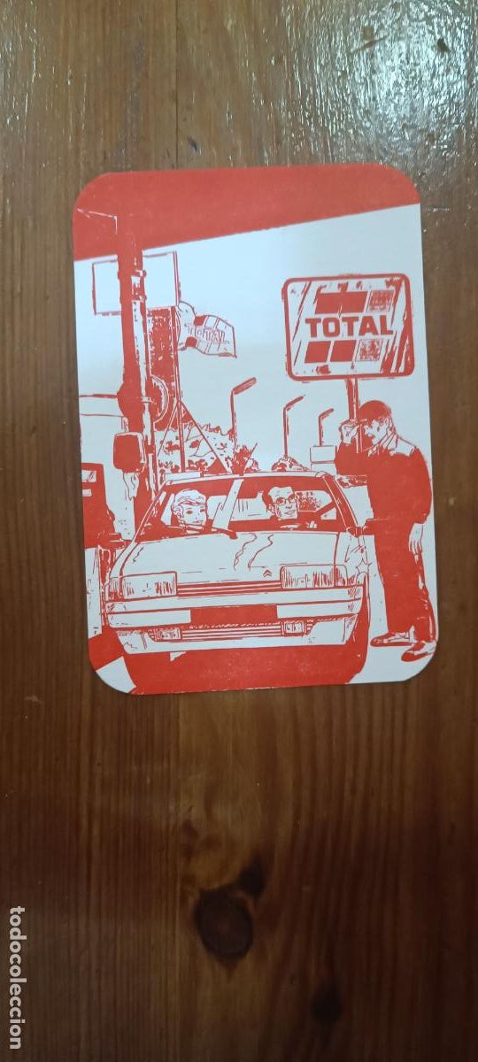 Coleccionismo Calendarios: CALENDARIO GASOLINERA TOTAL 1993 - COCHE