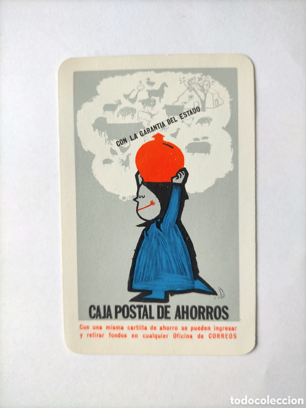 Coleccionismo Calendarios: Calendario fournier 1967 caja Postal