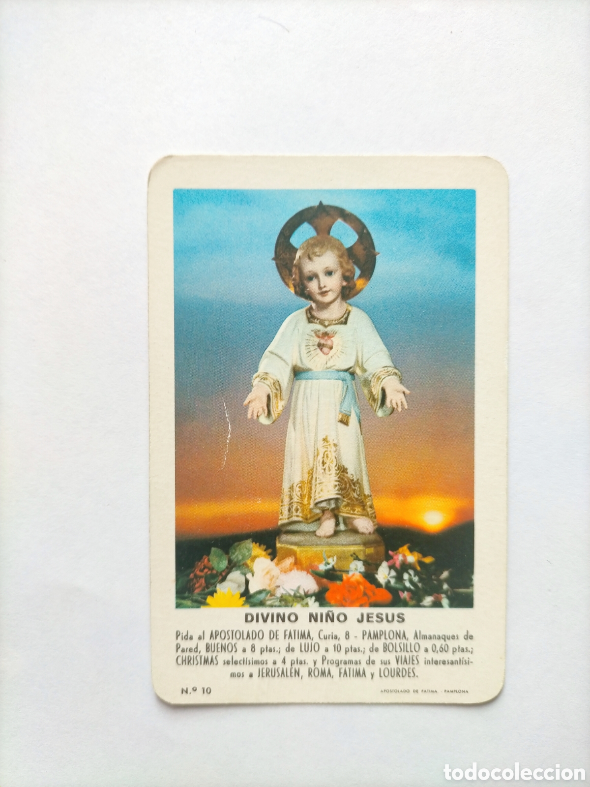 Coleccionismo Calendarios: Calendario fournier 1963 Divino Ni&ntilde;o Jes&uacute;s