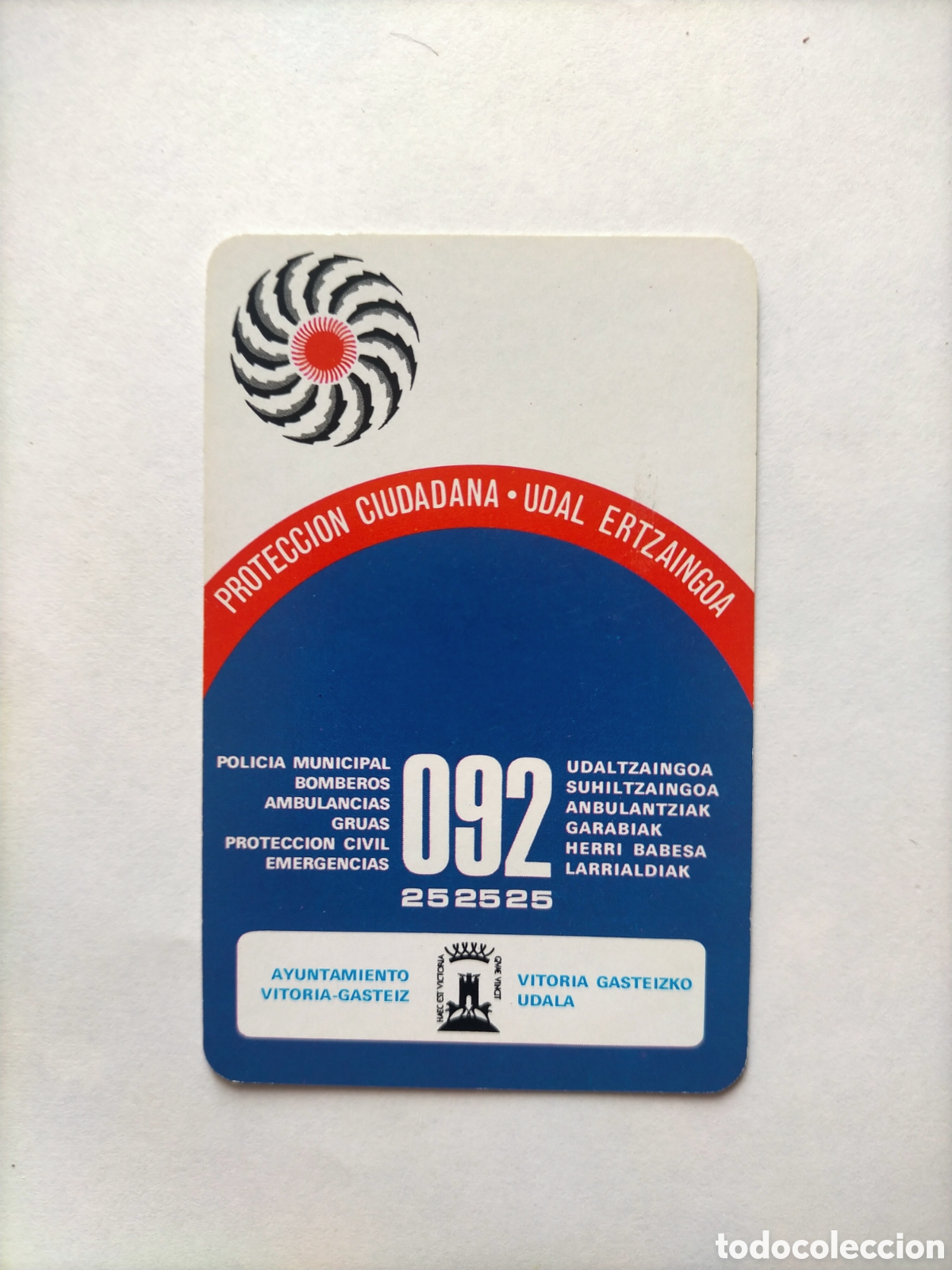 Coleccionismo Calendarios: Calendario fournier 1988 protecci&oacute;n ciudadana