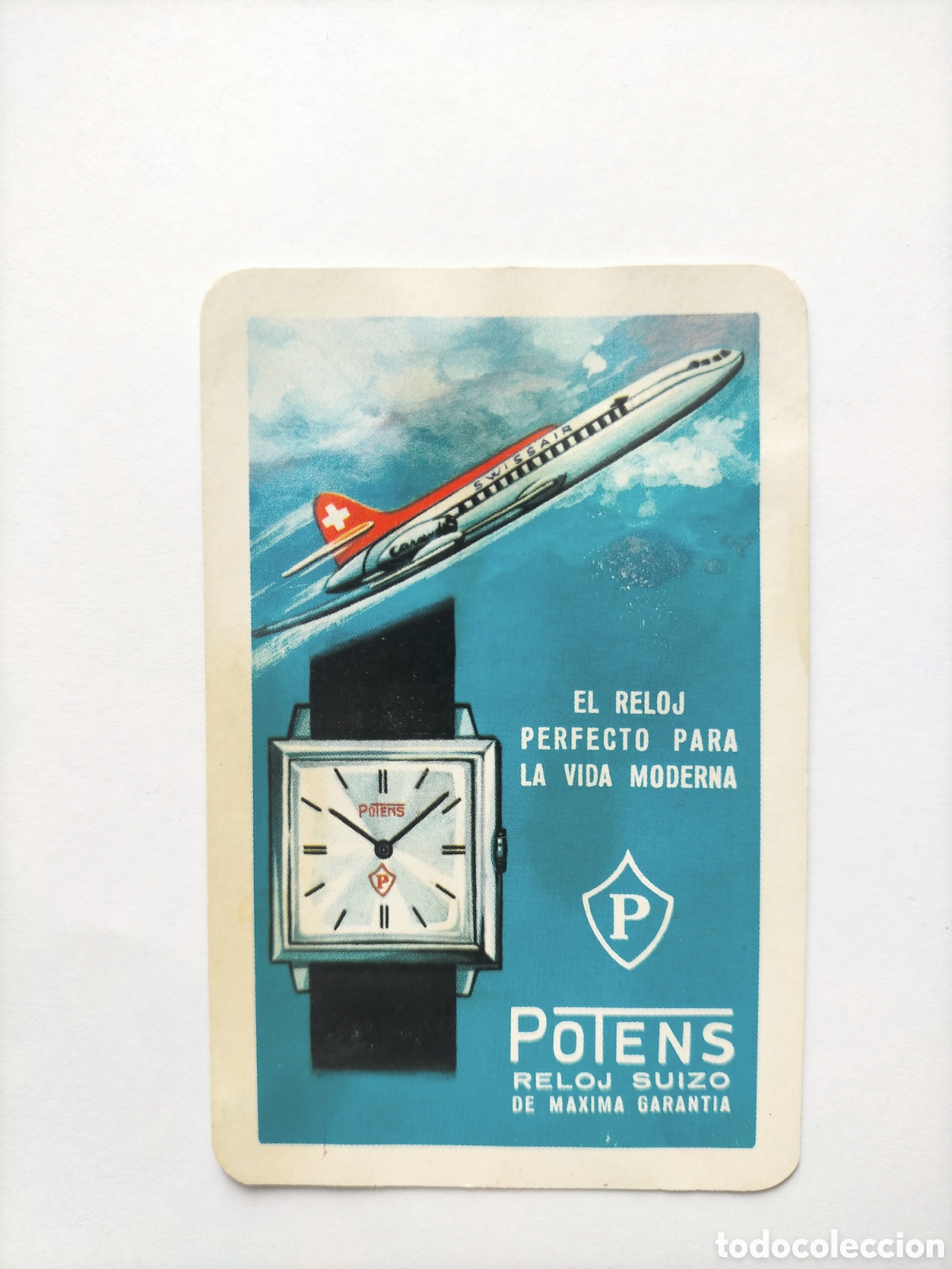 Coleccionismo Calendarios: Calendario fournier 1967 reloj Potens