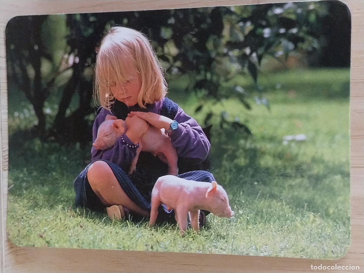 Coleccionismo Calendarios: NI&Ntilde;A CERDITOS CALENDARIO A&Ntilde;O 1995 PUBLI *** BAR YOLI PARLA *** REF MC 11