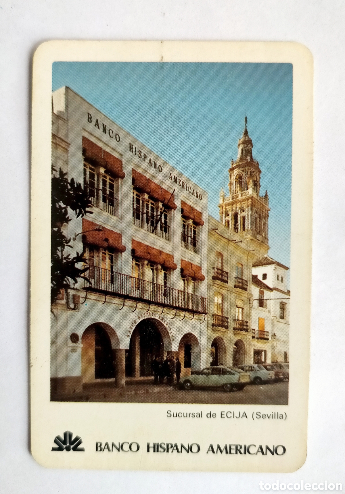 Colecionismo Calend&aacute;rios: Calendario fournier 1981 banco Hispano Americano