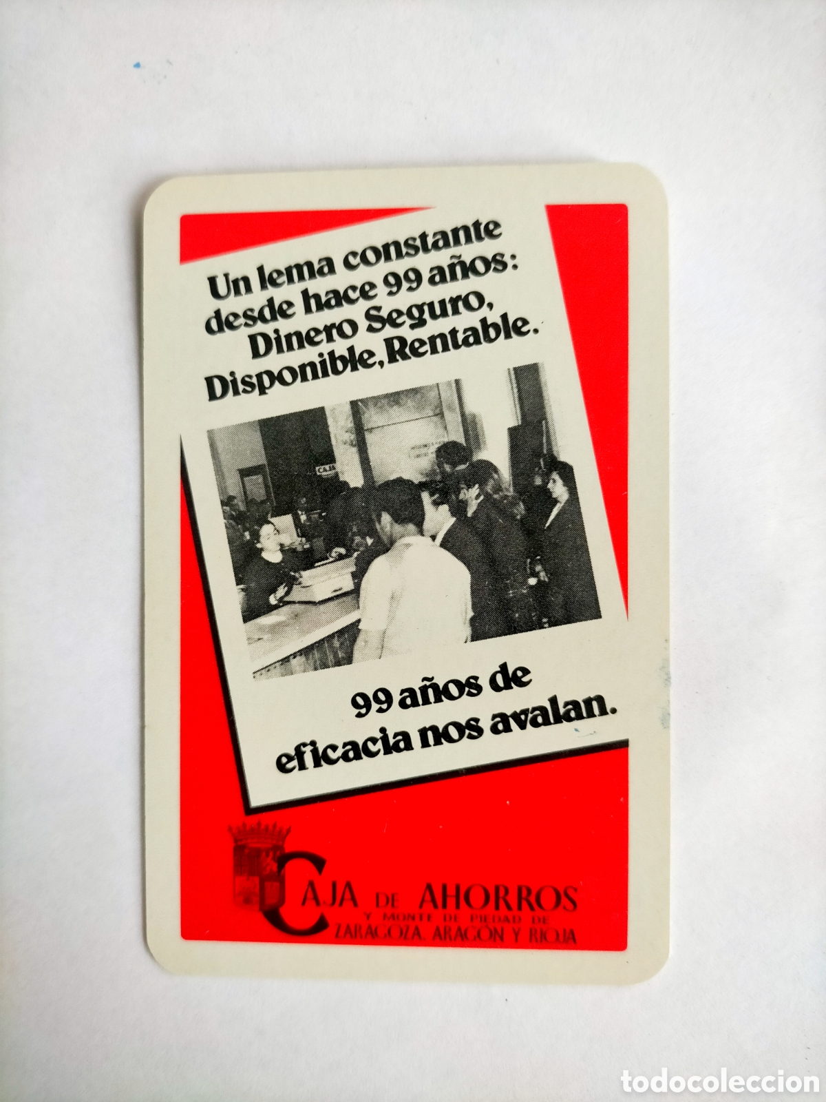 Collectables Calendars: Calendario fournier 1975 caja de ahorros Zaragoza Arag&oacute;n y Rioja