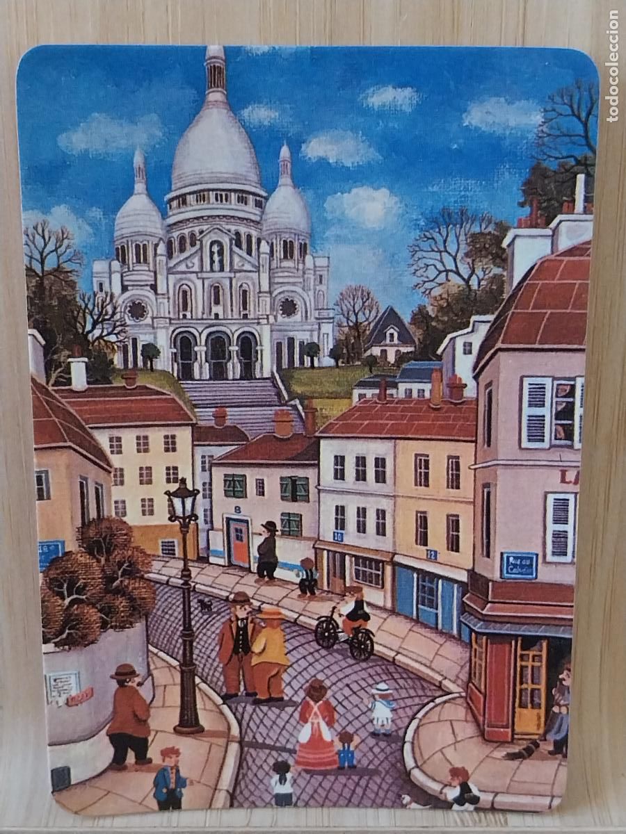 Sammeln von Kalendern: MONTMARTRE PARIS CALENDARIO A&Ntilde;O 1987 PUBLI *** CUADROS CAMARA *** REF MP 86