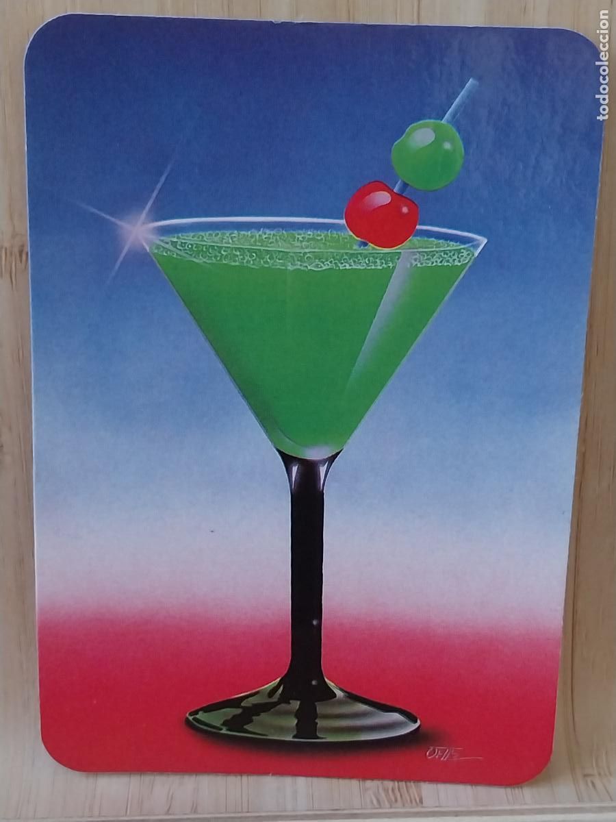 Coleccionismo Calendarios: COCTEL ILUSTRACION CALENDARIO A&Ntilde;O 1991 PUBLI *** YESUS PELUQUERIA *** REF WCB 88