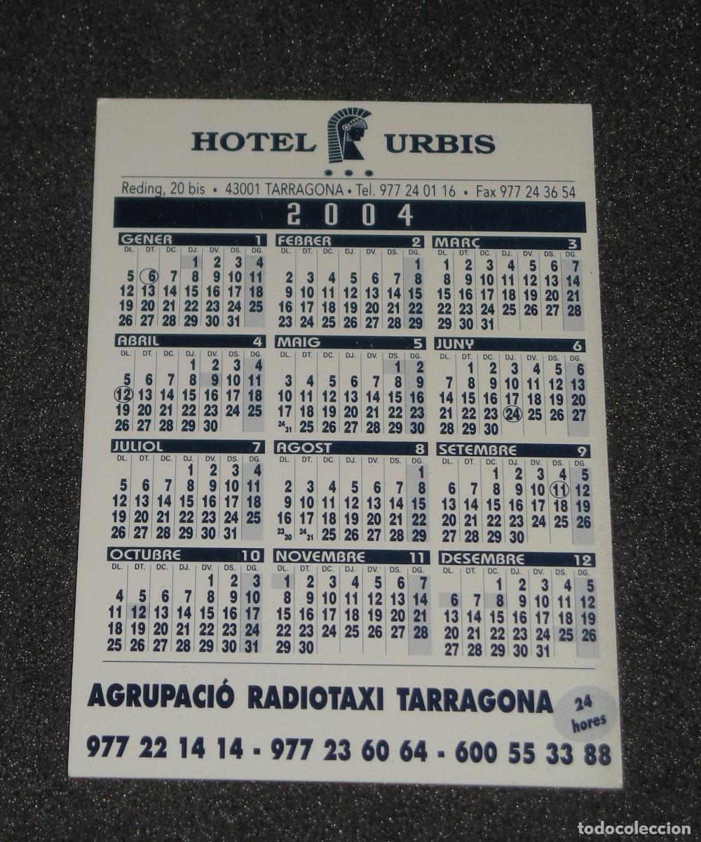 Coleccionismo Calendarios: CALENDARIO 2004 HOTEL URBIS (leer descripcion de articulo)