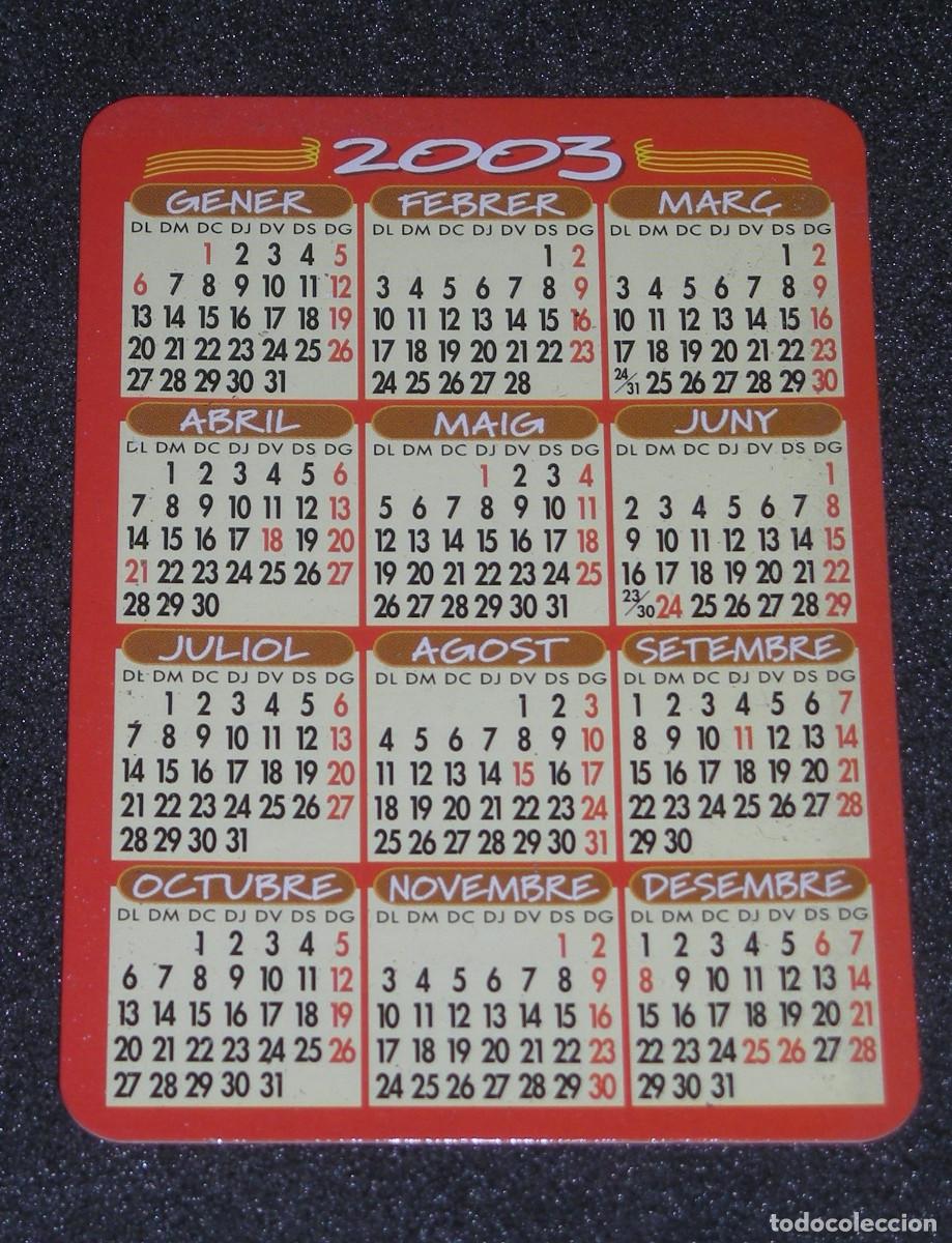 Coleccionismo Calendarios: CALENDARIO 2003 FARMACIA (leer descripcion de articulo)