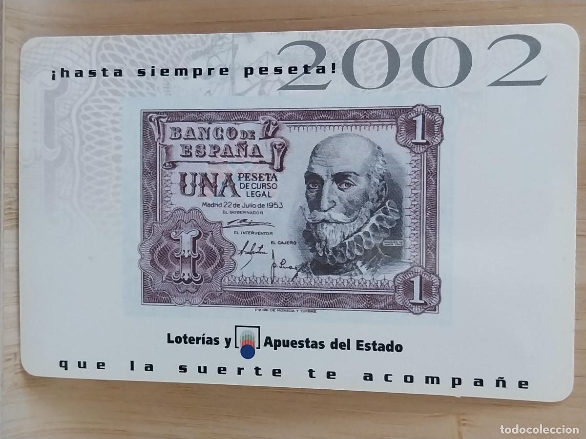Coleccionismo Calendarios: LOTERIAS CALENDARIO A&Ntilde;O 2002 PUBLI *** APUESTAS ESTADO *** REF NO