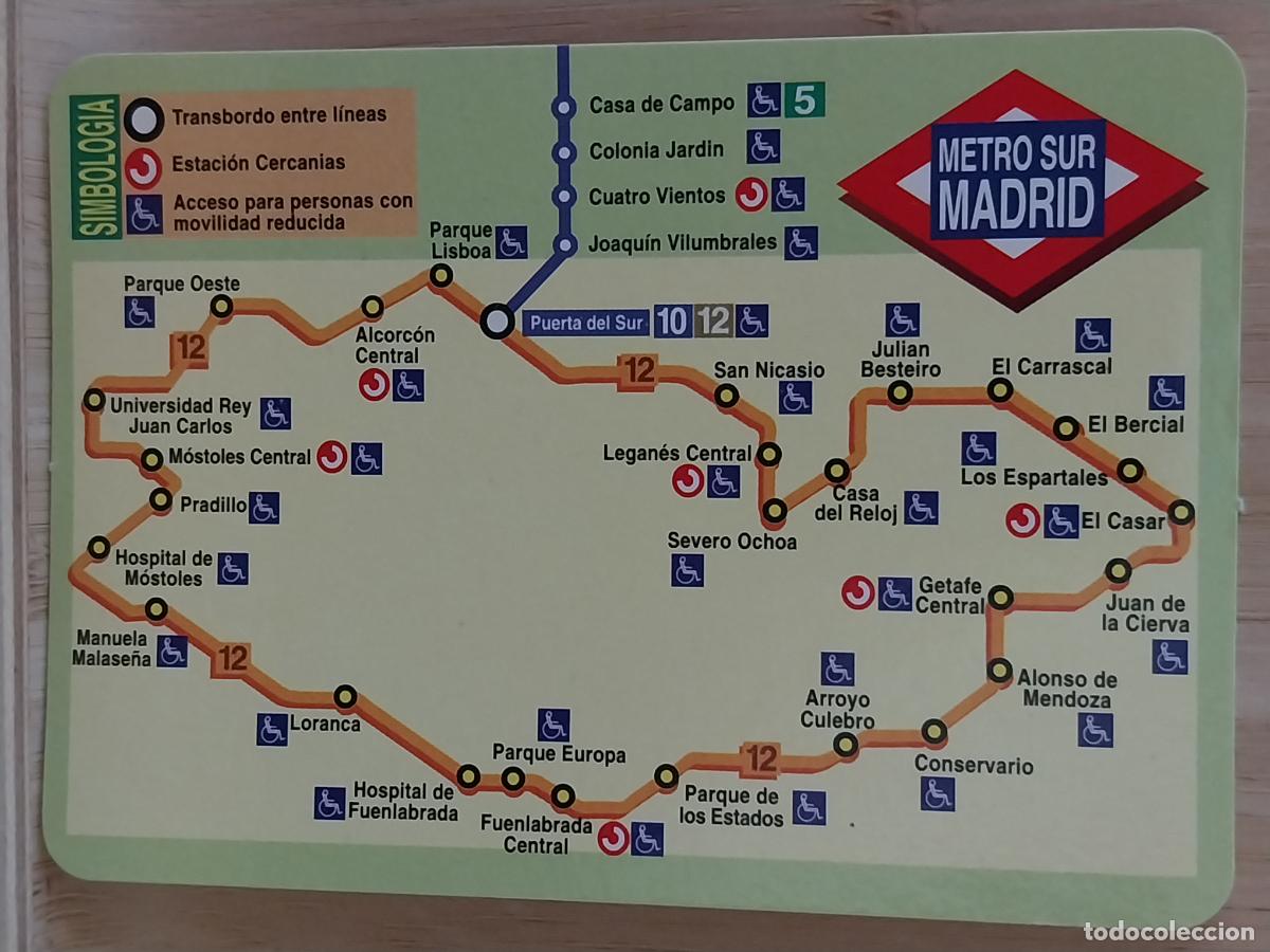 Coleccionismo Calendarios: PLANO METRO MADRID CALENDARIO A&Ntilde;O 2006 PUBLI *** SALA PARLA *** REF BO629