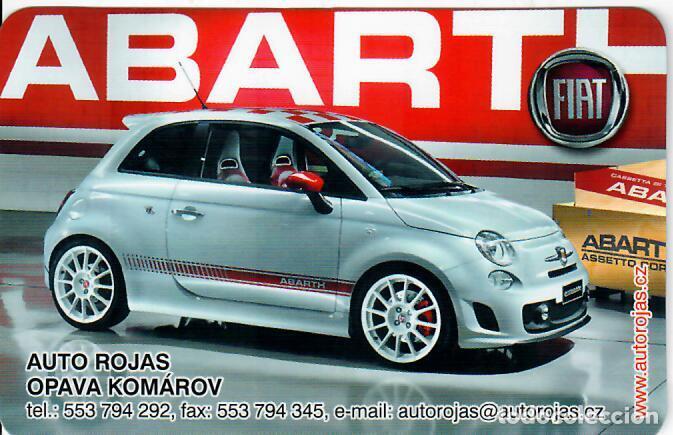 Coleccionismo Calendarios: CALENDARIO DE BOLSILLO DE REP. CHECA - A&Ntilde;O 2009 - FIAT
