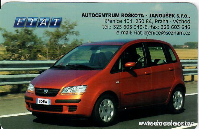 Coleccionismo Calendarios: CALENDARIO DE BOLSILLO - A&Ntilde;O 2005 - FIAT