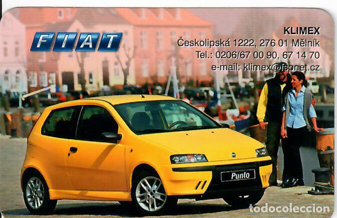 Coleccionismo Calendarios: CALENDARIO DE BOLSILLO DE REP. CHECA - A&Ntilde;O 2002 - FIAT