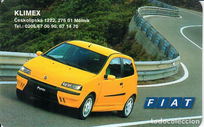 Coleccionismo Calendarios: CALENDARIO DE BOLSILLO DE REP. CHECA - A&Ntilde;O 2001 - FIAT
