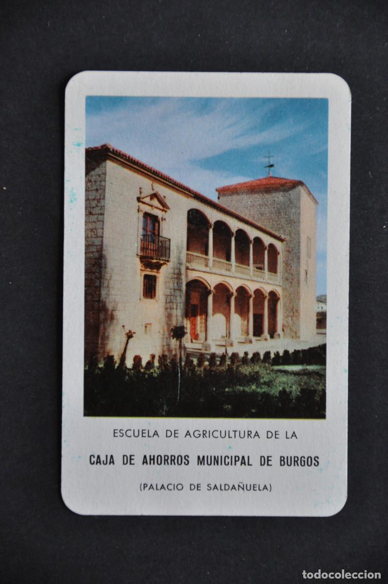 Coleccionismo Calendarios: CALENDARIO FOURNIER 1960 - CAJA DE AHORROS MUNICIPAL DE BURGOS - PALACIO DE SALDA&Ntilde;UELA