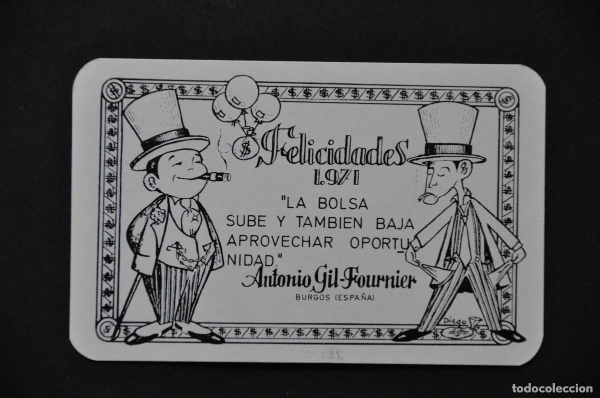 Coleccionismo Calendarios: CALENDARIO HIJA DE B. FOURNIER 1971 - FELICIDADES