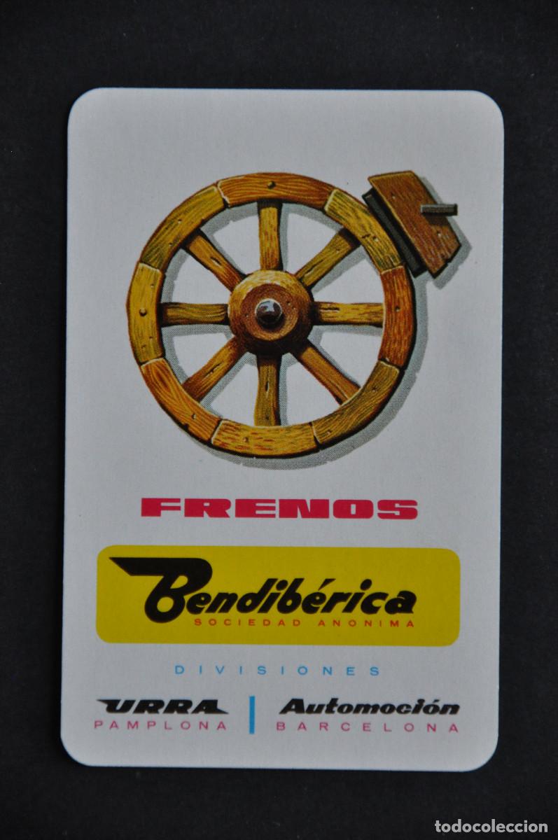 Coleccionismo Calendarios: CALENDARIO FOURNIER 1967 - FRENOS BENDIBERICA