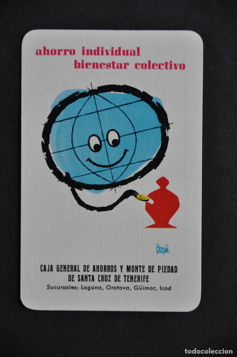 Coleccionismo Calendarios: CALENDARIO FOURNIER 1962 - CAJA GENERAL DE AHORROS Y MONTE DE PIEDAD DE SANTA CRUZ DE TENERIFE