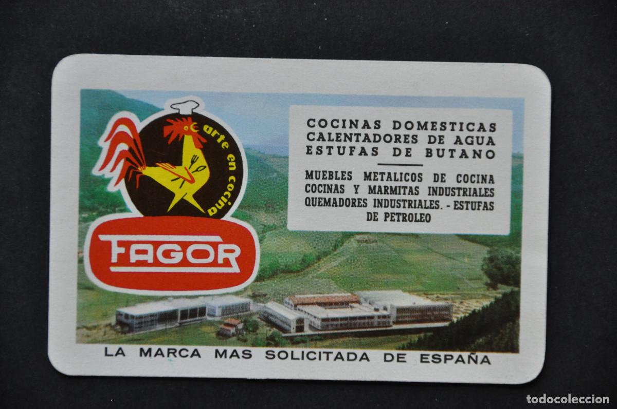 Coleccionismo Calendarios: CALENDARIO FOURNIER 1963 - FAGOR