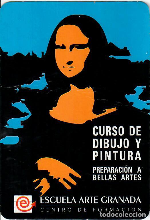 Coleccionismo Calendarios: CALENDARIO DE PUBLICIDAD - A&Ntilde;O 2000 - ESCUELA ARTE GRANADA