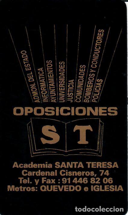 Coleccionismo Calendarios: CALENDARIO DE PUBLICIDAD - A&Ntilde;O 2000 - ACADEMIA SANTA TERESA