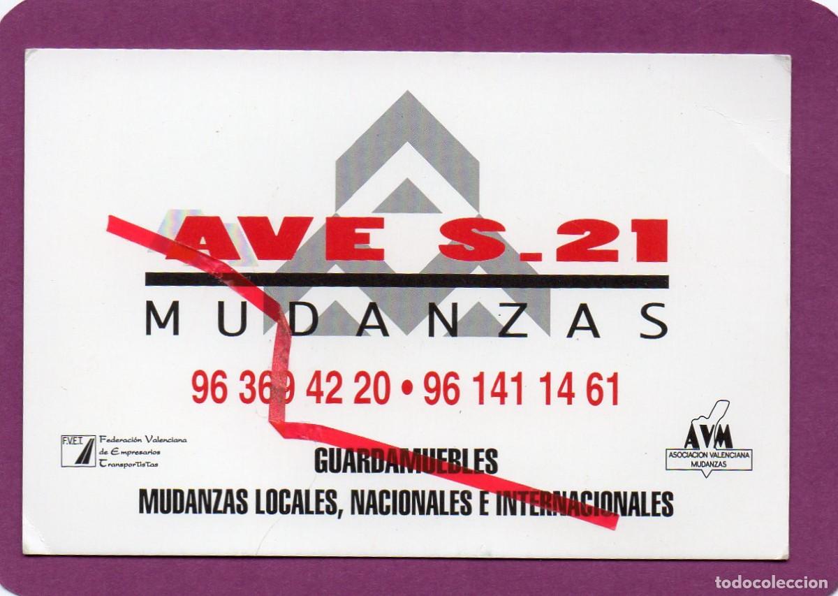 Coleccionismo Calendarios: Calendario de Publicidad 2007 - AVE S - 21 MUDANZAS